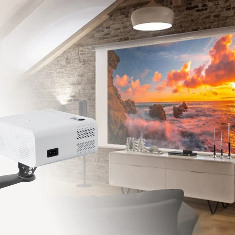 ミニプロジェクター壁掛けブラケット,360 ° 回転,ユニバーサル,金属投影,yg400,rd805,cctv,ip