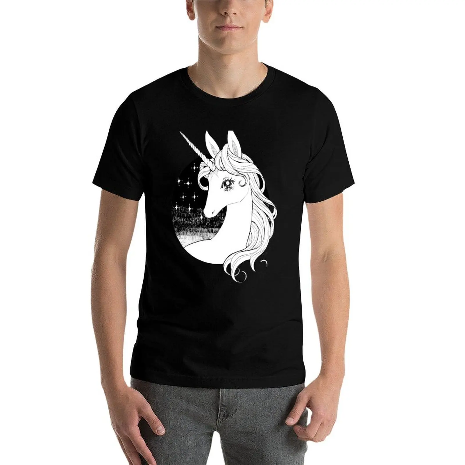 

The Last Unicorn T-Shirt funny t shirts man t shirts cotton 100% T-Shirt