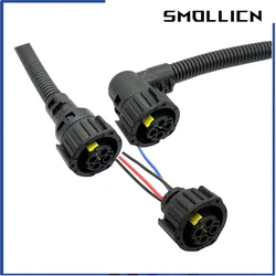 1 Set 1-968968-1 1-1813099-1 Tyco Amp 4 Pin Automobile Oxygen Sensor Wire Harness Plug Pbt Gf30 Socket