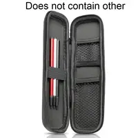 Black EVA Hard Shell Stylus Pen Pencil Case Holder Earphone Mesh Storage Organizer Pencil Zipper Case School Supplies 6