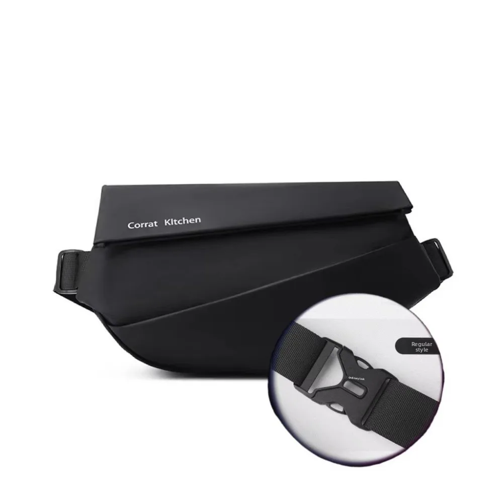 

Новая многофункциональная мужская нагрудная сумка через плечо, повседневная однотонная сумка на плечо, большая вместительная дорожная сумка для путешествий, пеших прогулок