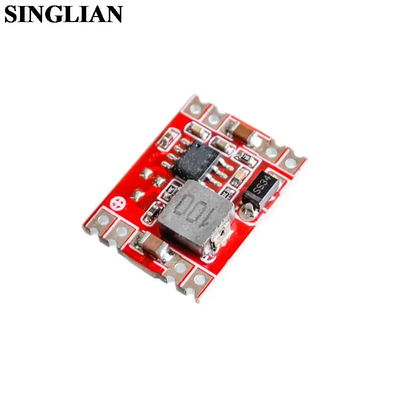 DC-DC 8 Cap Lubang DC-DC 3A Modul Daya Step-Down Ultra Kecil Volume Fixed 5V Output