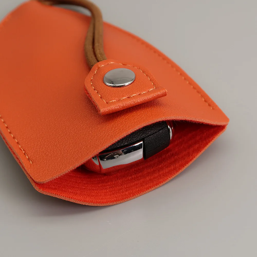 Car Key Case Pullable Mini Compact Key Case Large Capacity Men's and Women's Storage Bag Keychain Pendant