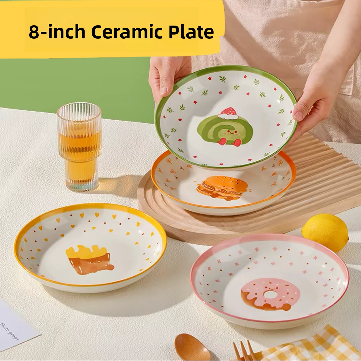 8-inch-ceramic-plate-cartoon-home-use-dish-plate-new-2026-underglaze-color-dinnerware-round-breakfast-plate-microwave-safe