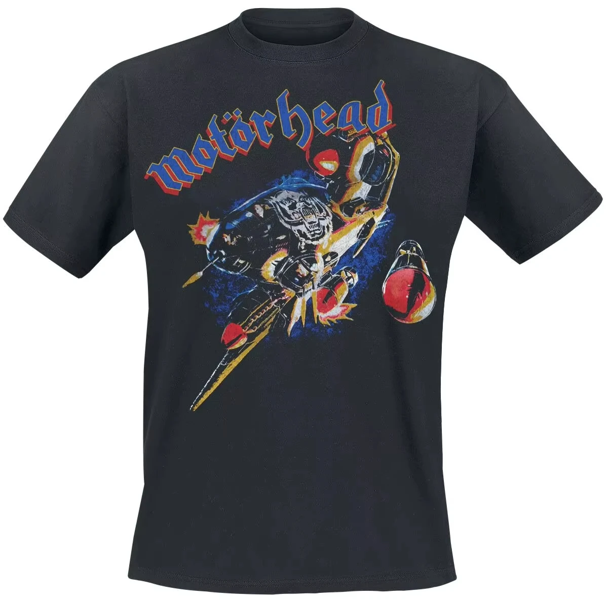 Motörhead Sci-Fi Bomber Design T-Shirt, Unisex, Heavy Metal, Retro Band, Rock, Street, Hip Hop Fans