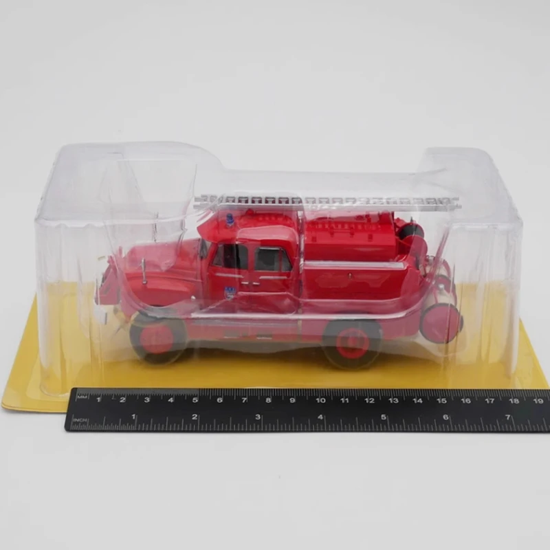 Diecast escala 1:43 IXO Citroen C 46 D motor de bomberos francés aleación simulación coche modelo serie automóvil recuerdos colección regalo