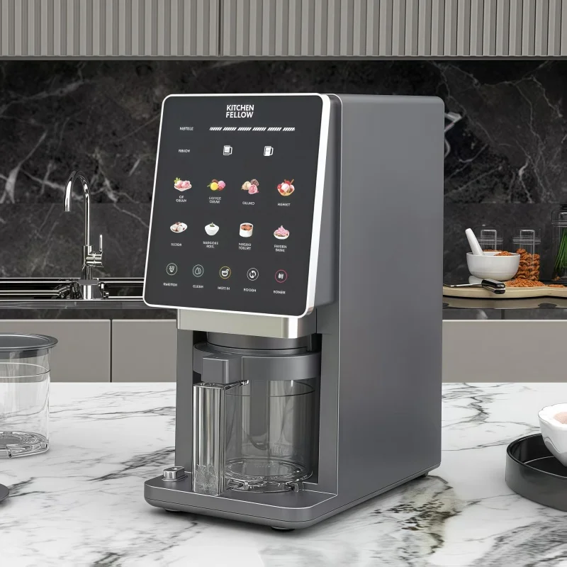 

Electric Home Ice Cream Maker Yogurt Shake Juicer Frozen Fruit Desserts and Desserts Recipes