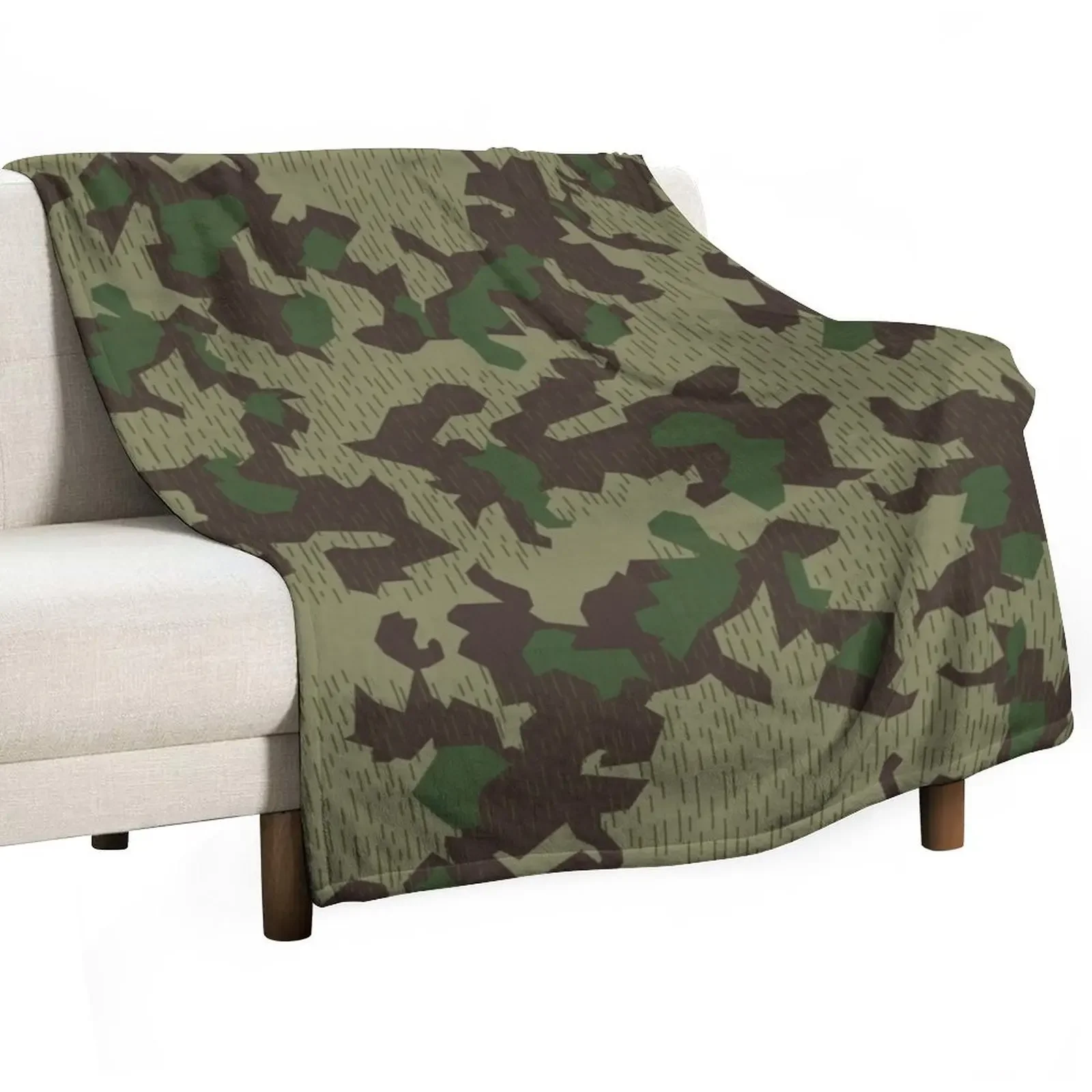 

Splinter camouflage pattern Throw Blanket Hairys bed plaid Summer Beddings Quilt Blankets