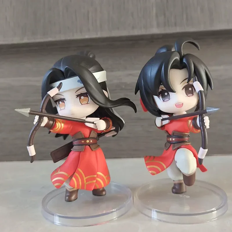 

Mo Dao Zu Shi Q Ver Wei Wuxian Lan Wangji Figure Jade Jiaogong Cavalry Action Figurine Cartoon Anime Peripheral Model Ornament