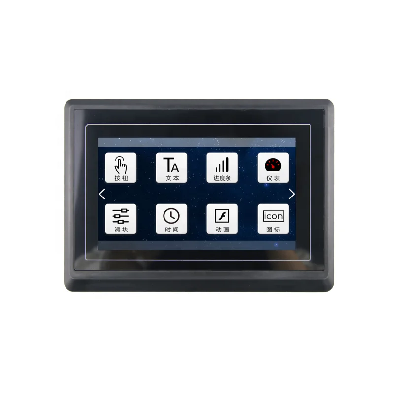 

Dacai 7" TN LCD HMI With RS232 Serial Interface RS232 Ethernet UART LCD MODULE Customized with Case