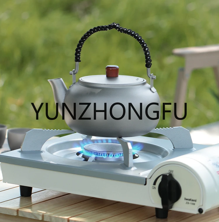 Outdoor Kettle Tea Making Equipment with Strainer Portable Tea Set