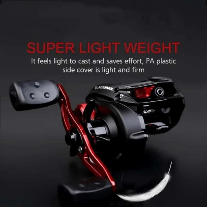 Abu Garcia BLACK MAX3 Low-Profile Baitcasting-Rolle mit 22-Gang-Magnetbremse, Keramik-Schnurführung für Süß- und Salzwasser-Angeln – Detail 8