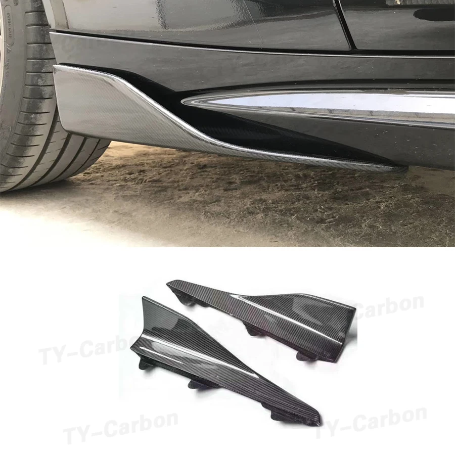 

Carbon Fiber FRP Side Skirts Splitters Canards Apron for BMW 2 Series F87 M2 M2C Base Coupe 2016 - 2020 Cupwings Winglets