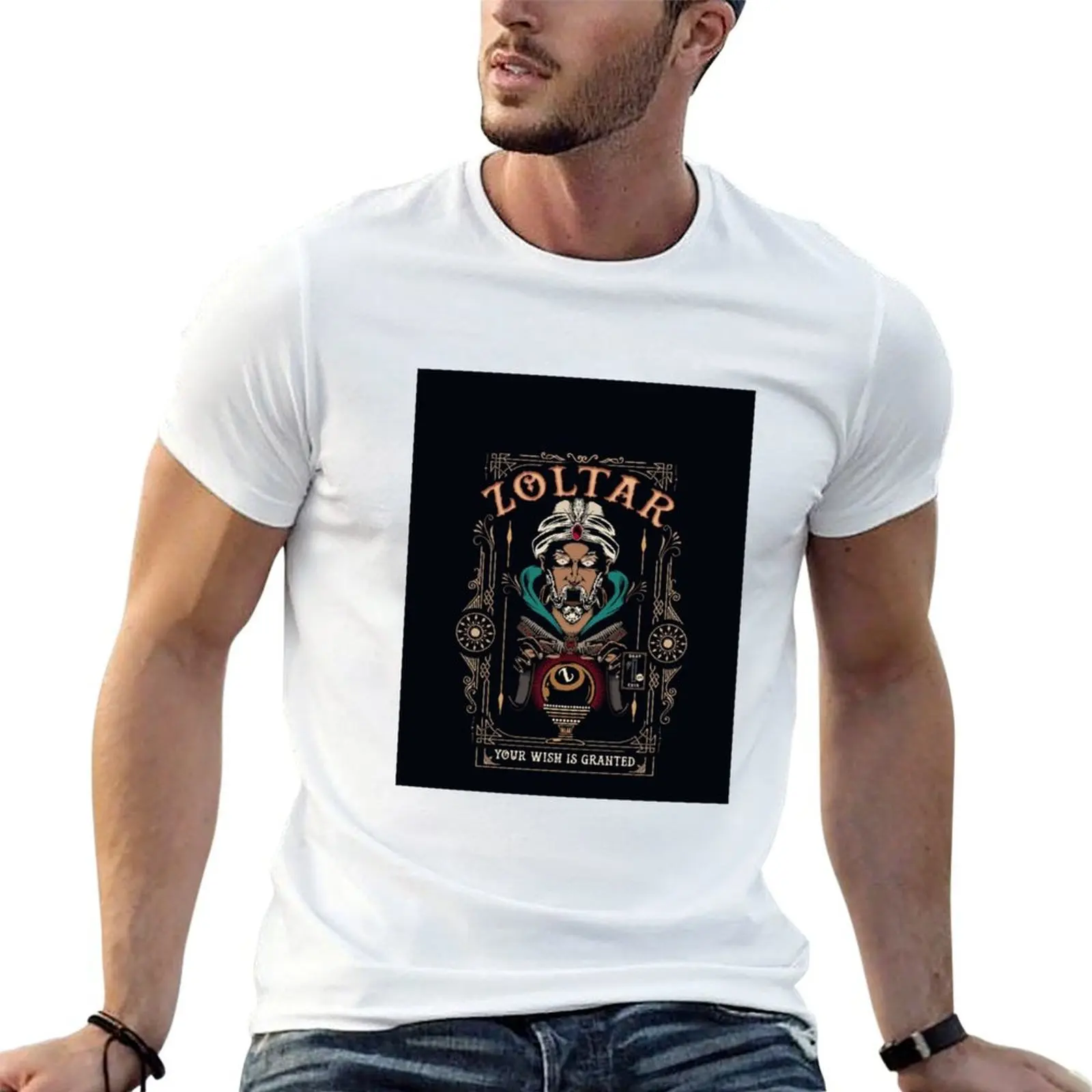 Zoltar Show you a glimpse into your future T-Shirt cotton tshirt 100% t shirts with prints T-Shirt