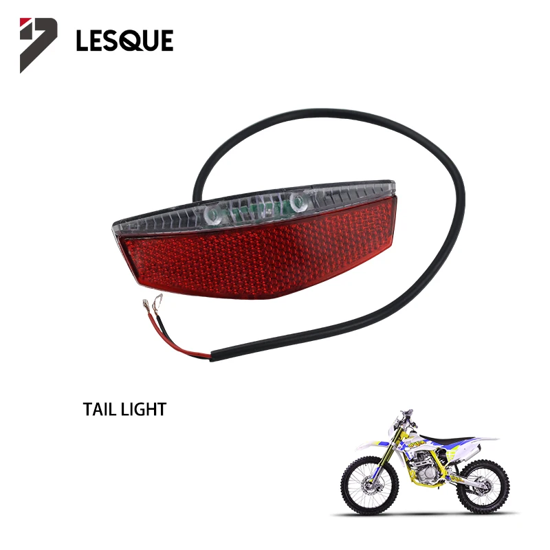 

LESQUE KA7 Universal Motorcycle Tail Rear-Light Lamp Brake Stop Lights Warning Led Lights For Dirt Pit Motor Bike ATV Parts
