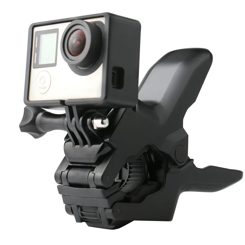 Backen Flex Clamp Arm halterung mit verstellbarer Schwanenhals halterung für Gopro Hero 13 12 11 10 sjcam Action Kamera Stütz ständer