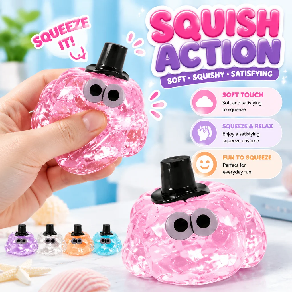 Colorful Non Newtonian Liquid Squishy Toy Transparent Elastic Modeling Compound Decompression Fidget Toys Kids Non Toxic Crafts