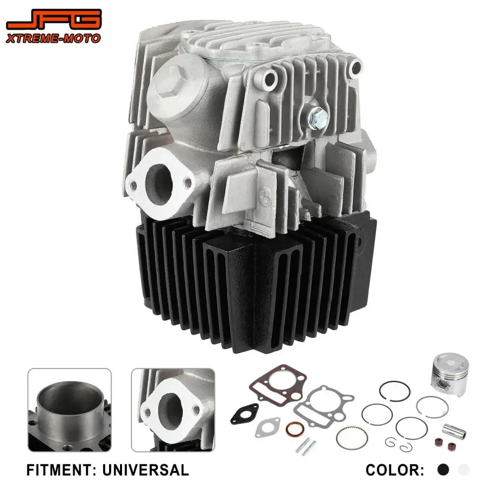 Universal 52.4mm Cylinder Engine Piston Kit Set Motorcycles Accessories Equipment Part For Honda YAMAHA SUZUKI KTM Dirt Bike ATV