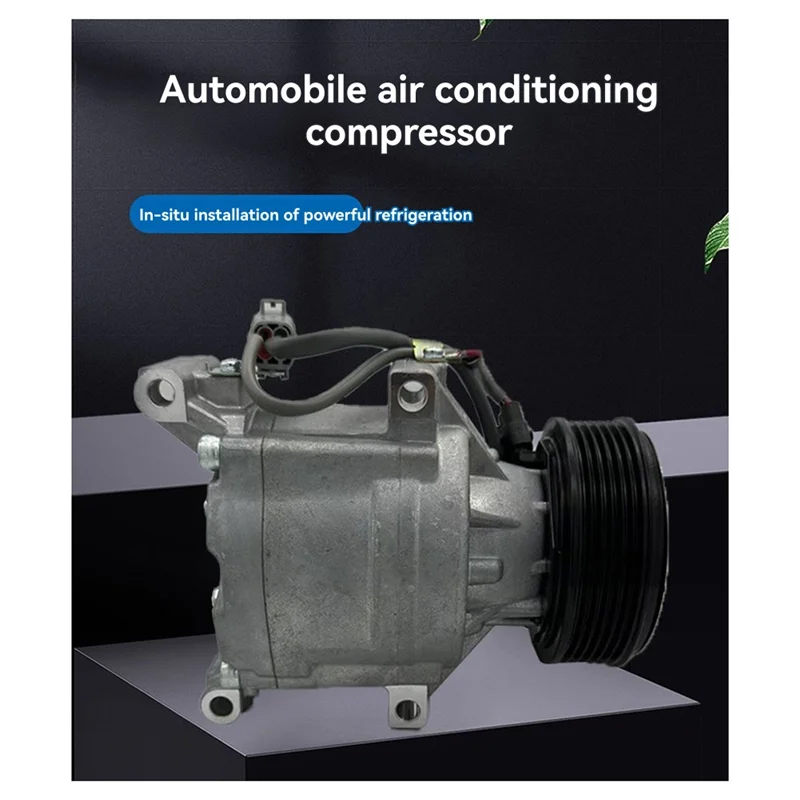 HHTT024 سيارة 12 فولت التيار المتناوب ضاغط لتويوتا كورولا فيرسو Altis 2011-2019 تكييف وضاغط للهواء R134a 6PK-98MM #3