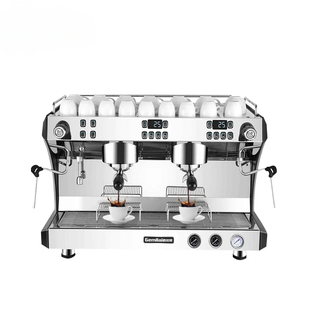 Commercial Espresso Coffee machine /Automatic Italy Cafe Maker Machine 2 Group