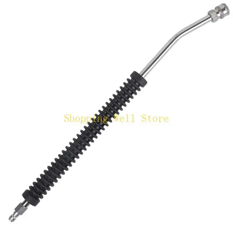 KX4B Pressure Washer Wand Extension with Metal Tube for Upper Panel Cleaning and Tight Reach During Daily Rinsing