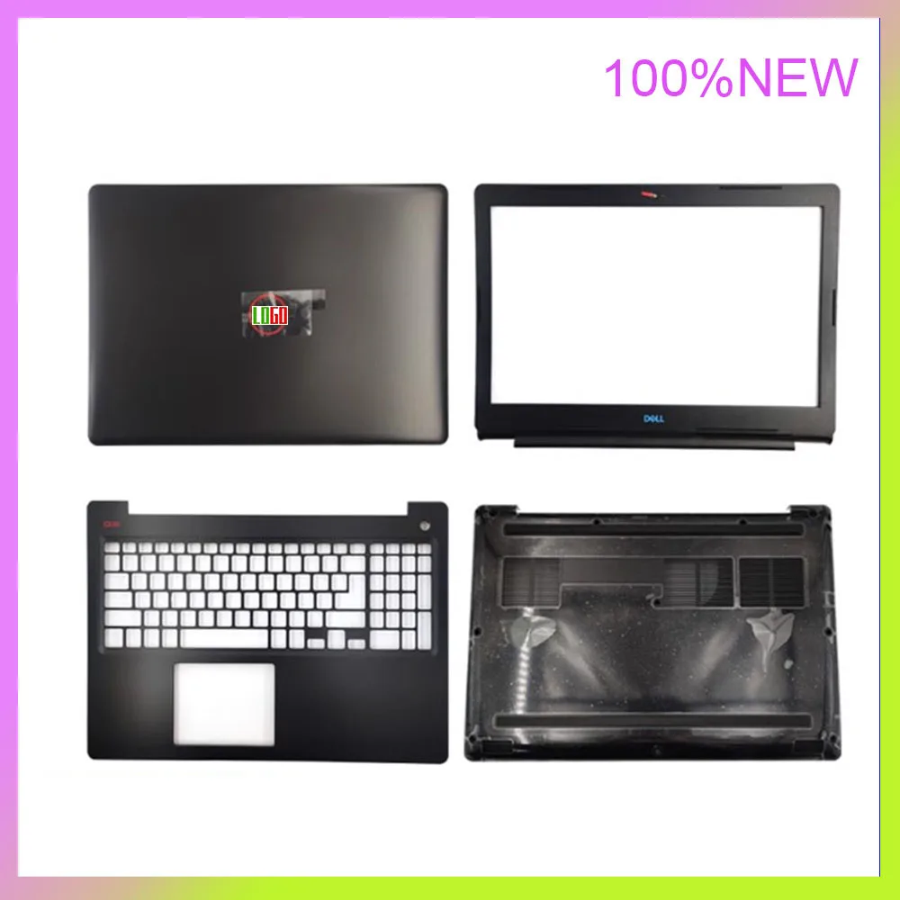 

New Original For Dell G3 15 3579 15PD 15PR 15GD P75F LCD Back Cover/Front Bezel/Palmrest/Bottom Base/Hinges Blue Logo 15.6 inch