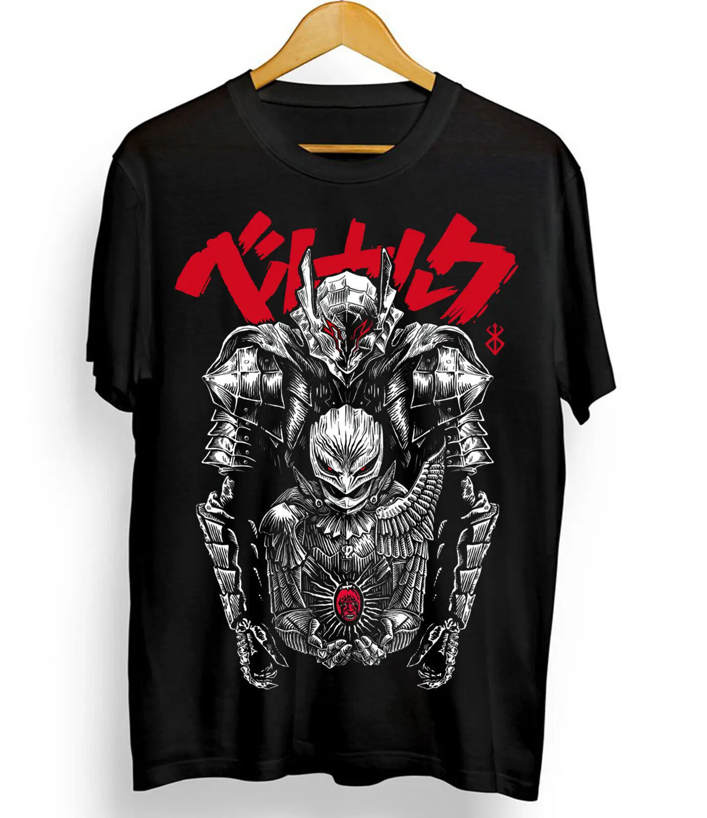 

Berserk Guts Shirt Skull Knight 90s T-Shirt Gatsu Tshirt All Sizes Anime Manga