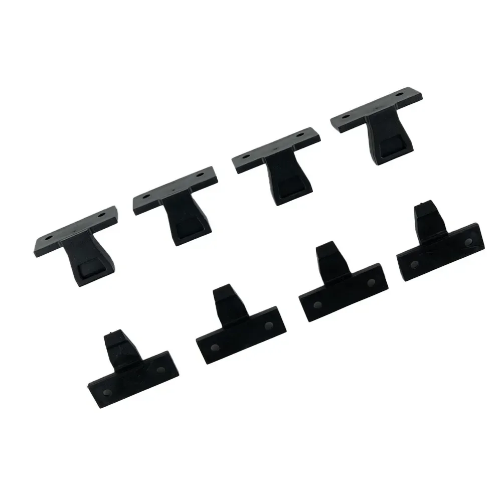 4pc Push In Fittings Press Fit Panel Clips Kitchen Plinth Fasteners Buckle Up And Down Plug-in Suspended Plane L-type Connecters