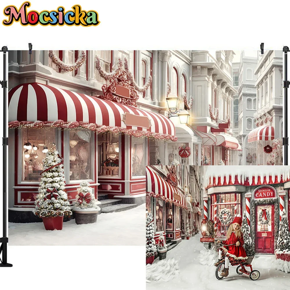 خلفية تصوير عيد الميلاد ، إكليل شجرة عيد الميلاد ، مدفأة ، متجر حلوى ، ديكور حفلة ، عائلة بأكملها ، إكسسوارات استوديو خلفيات