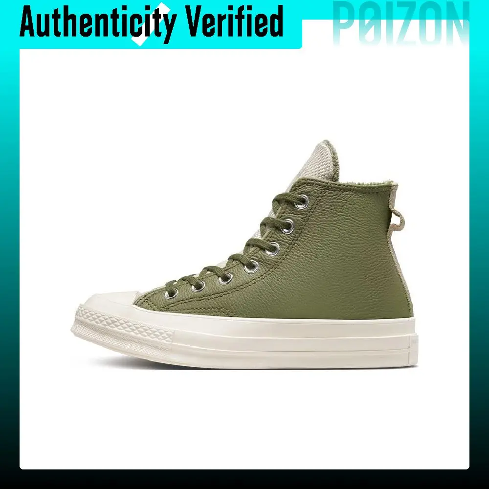 Converse Chuck Taylor All Star Abrasion Resistant Thermal High top Canvas Shoes Unisex Green A01333C