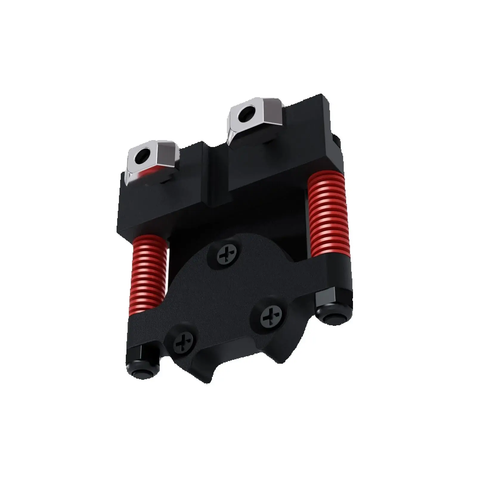 Waveshare All-metal Compact UGV Suspension (B),High-strength Spring, 3KG Load Capacity, Suitable for DDSM210, DDSM400 Hub Motors