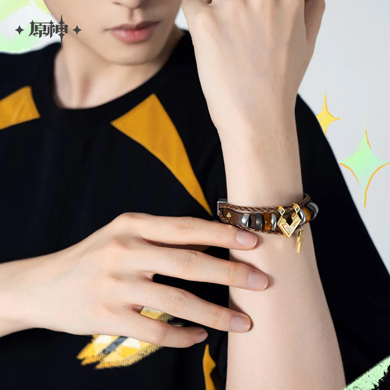 

Official Xilonen Bracelet Mihoyo Genshin Impact Figures Xilonen Cosplay Costume Accessories Anime Game Role Play Bracelet Gift