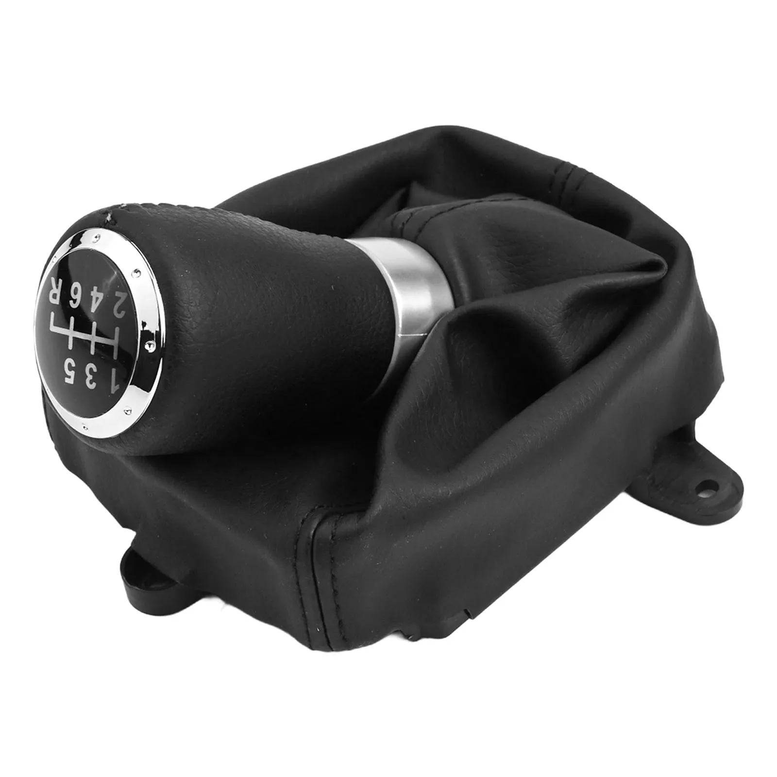 6 Speed Black Gear Shift Knob Boot for HONDA For ACCORD VIII from 2008 to 2014 Stylish & Functional Car Accessory