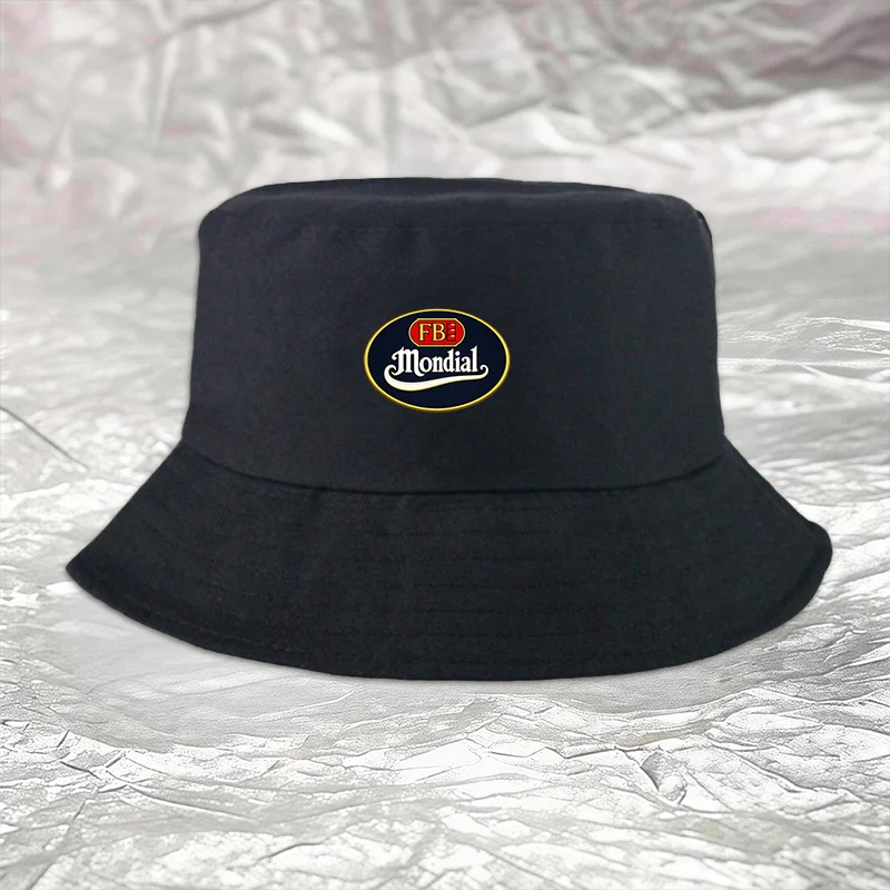 1 sombrero tipo pescador con estampado FBE Mondial, unisex, estilo deportivo para exteriores, un regalo ideal para viajes, camping y vacaciones, un imprescindible.