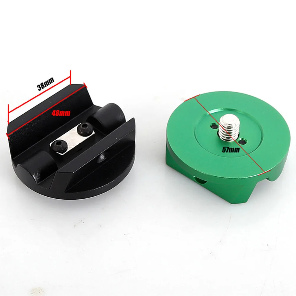 Telescope Ball Head Tripod Connector Base with 3/8in Thread for Stable Mounting and Jitter-Free Alignment on Equatorial Guides