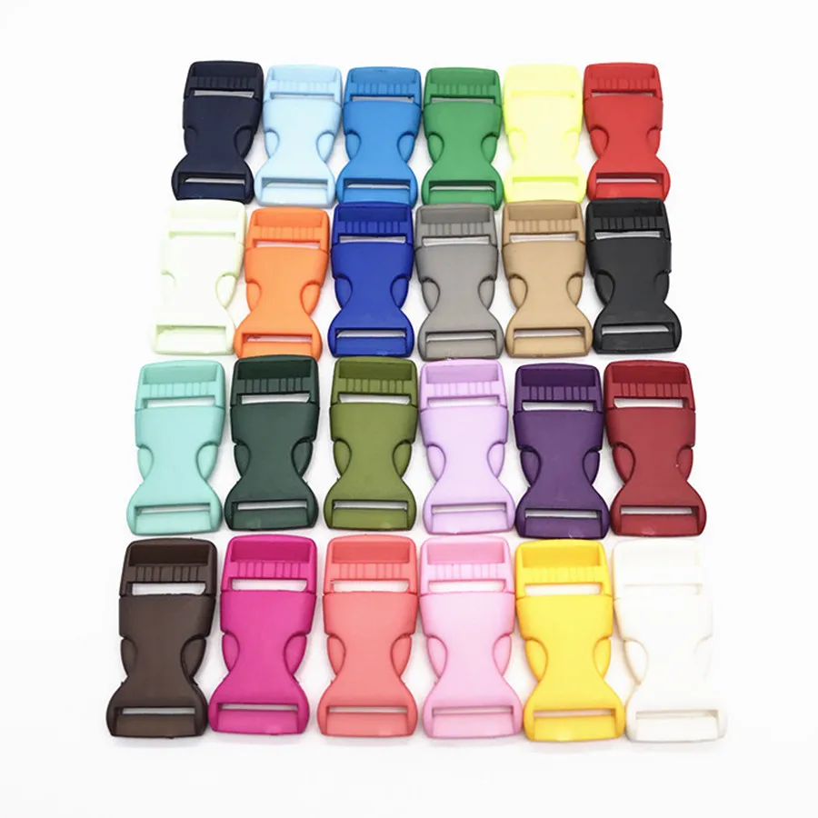 Plastic Release Buckles Side Clip Backpacks Straps Bag Pet Webbing Diy Snap Clasp Accessories Inner Diameter 15MM 20MM 25MM 30MM