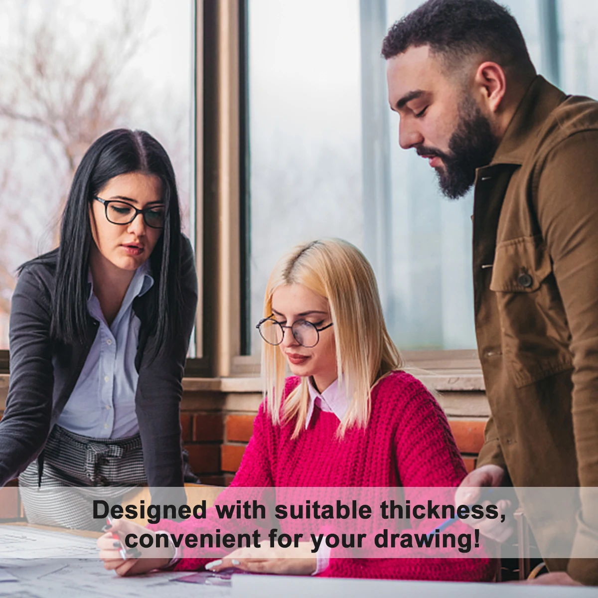 

Ellipse Drafting Template Ruler Professional 3 Kinds Design Drawing Templates Geometry Measuring Tool Ruler for School Office