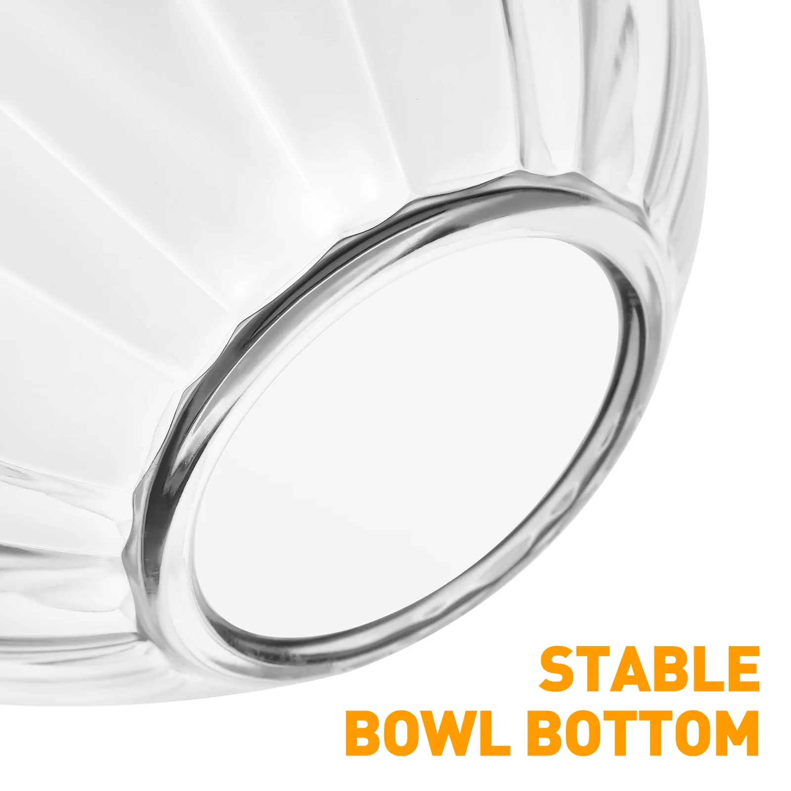 

Acrylic Lotus Shaped Salad Bowl 17cm Transparent Plastic Dessert Fruit Vegetable Snack Bowl Acrylic Dessert Bowls