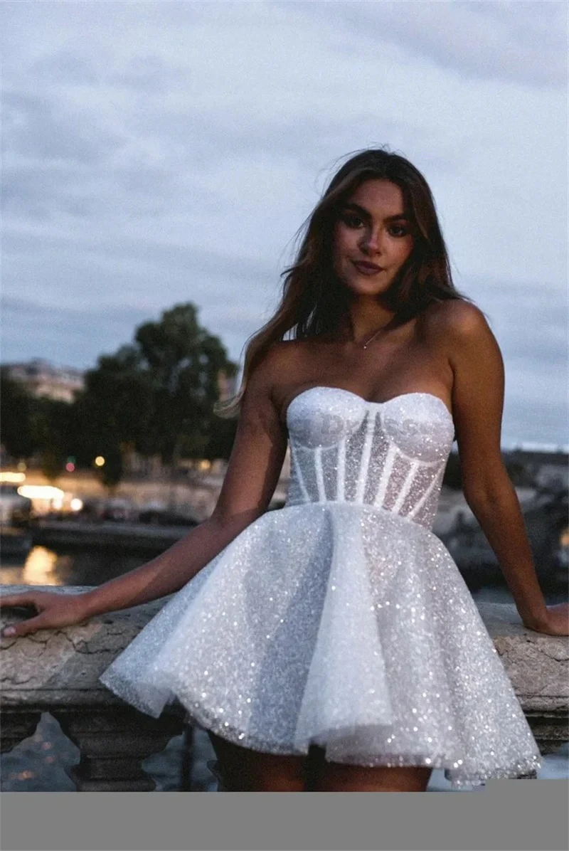 Short Prom Party Evening Women Dresses and Wedding Guest Dress Women Ball Gown Robe Soiree Elegant Gowns Formal Customized