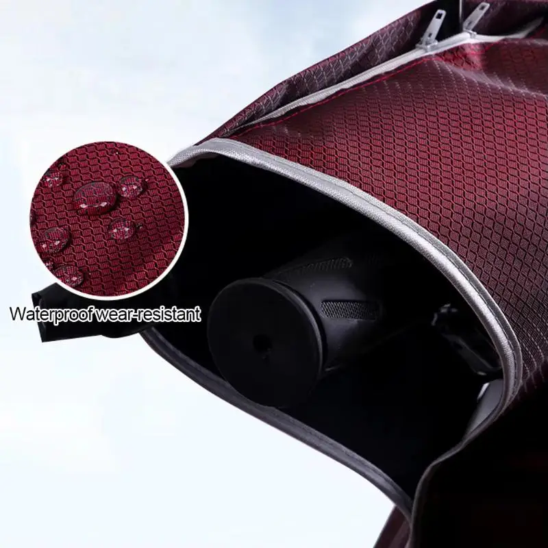 Electric Scooter Dashboard Rain Cover Clear Window Waterproof Zipper Universal Fit   etc E-Scooter Use