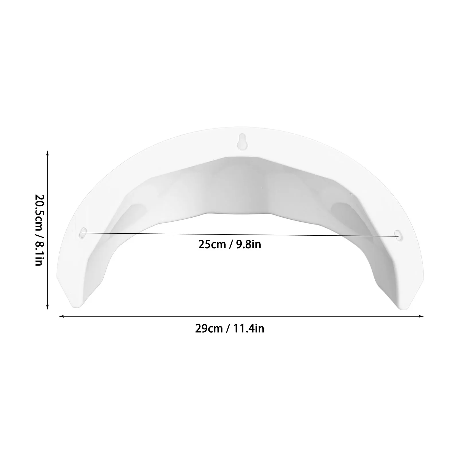 Camera Sun Rain Shade Surveillance Camera Protective Roof Hard Secure Installation High Load Bearing for Dome PTZ Type Camera