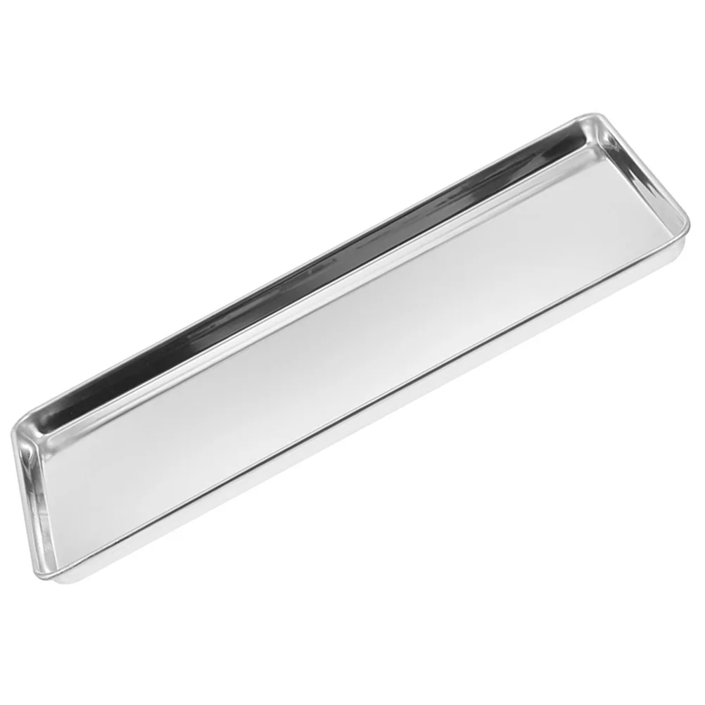 Baking Sheets Cookie Sheets Stainless Steel Baking Pans Toaster Oven Tray Pans Rectangle Metal Flat Cooking Tray Pans Kitchen