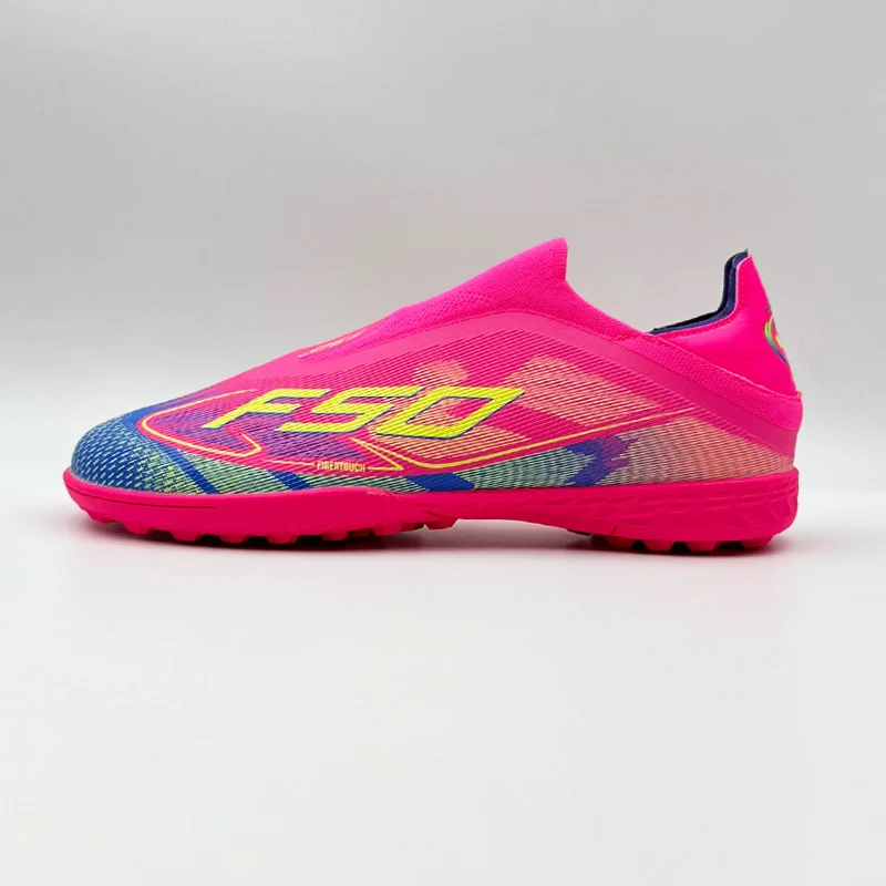 

Original Football Boots for Men Studded Society Turf Indoor Training Man Soccer Shoes Cleats Non Slip Ultralight Women Sneakers