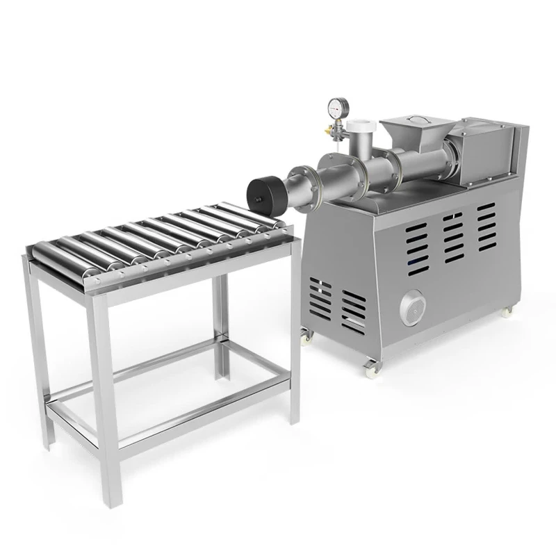 Vacuum Double Shaft, Stainless Steel Spiral Mud Trainer
