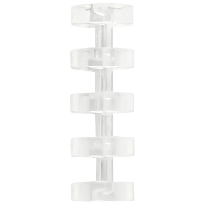 4pcs/set 5 Holes Book Rings Circles Binding Rings /Loose Leaf Binder for Notebook Album Scrapbook Paper Files Spiral Binding