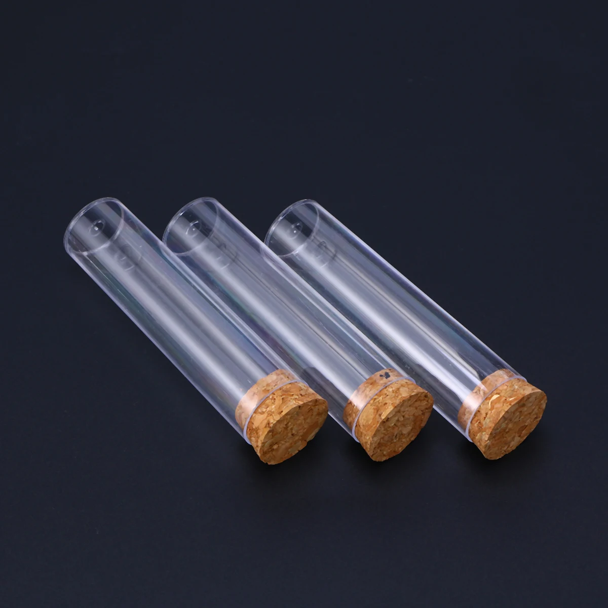 

hard plastic test tube test tube with wooden plugs