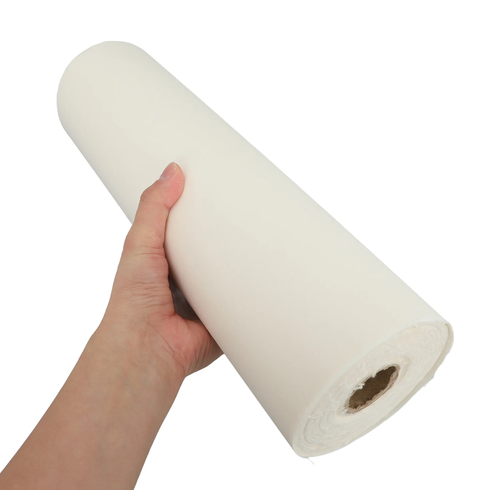 1 لفة سميكة شوان ورقة 35 سنتيمتر x 50 متر للأطفال الحامل رسم اللوحة الخط ممارسة كبيرة الأبيض الحرفية المشارك لفة فنية #5