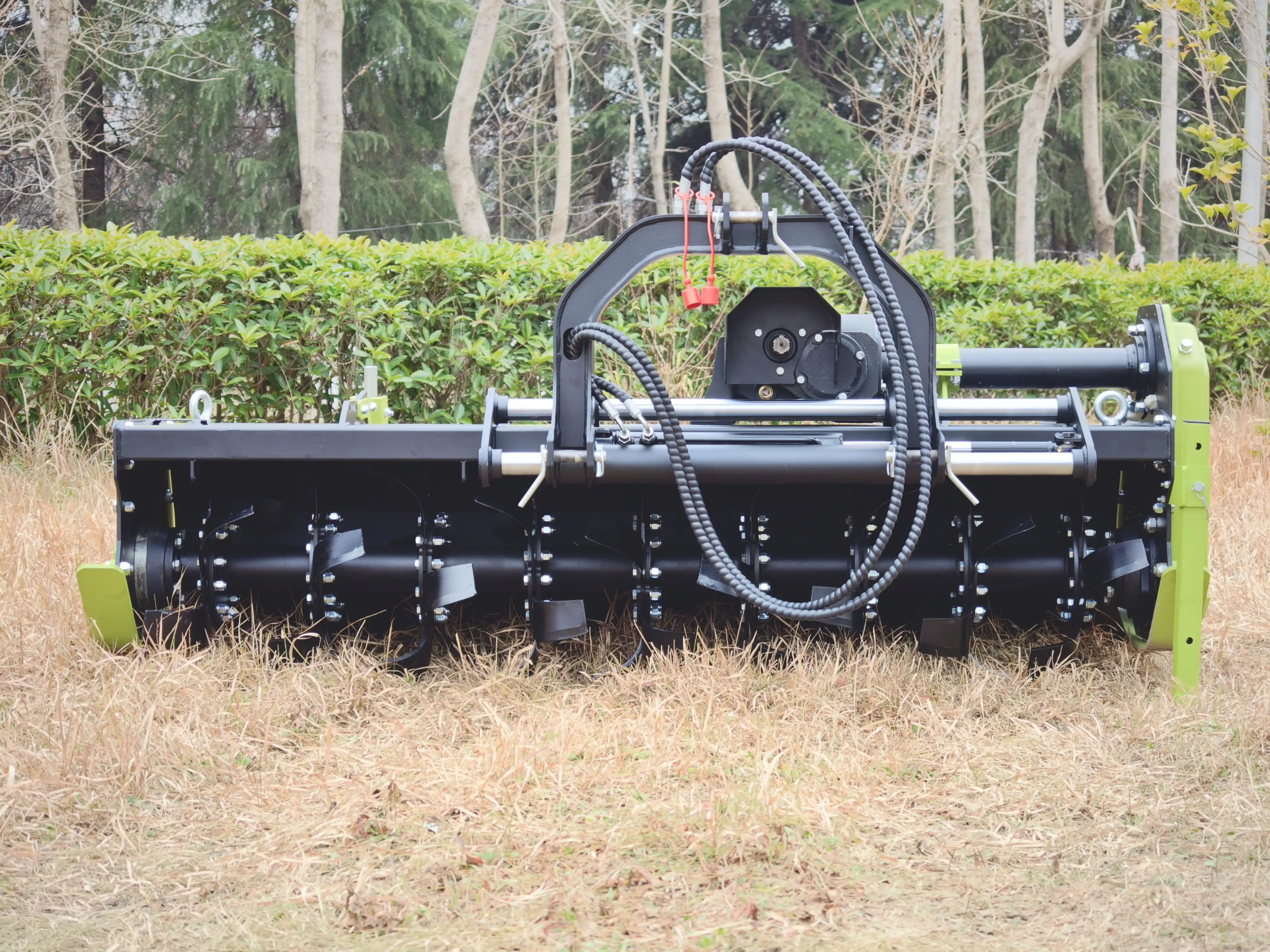 80HP 1.3/1.6/2.5L 3-Row Hydraulic PTO Side Shift Gearbox High Productivity Rotary Tiller for Farm Use