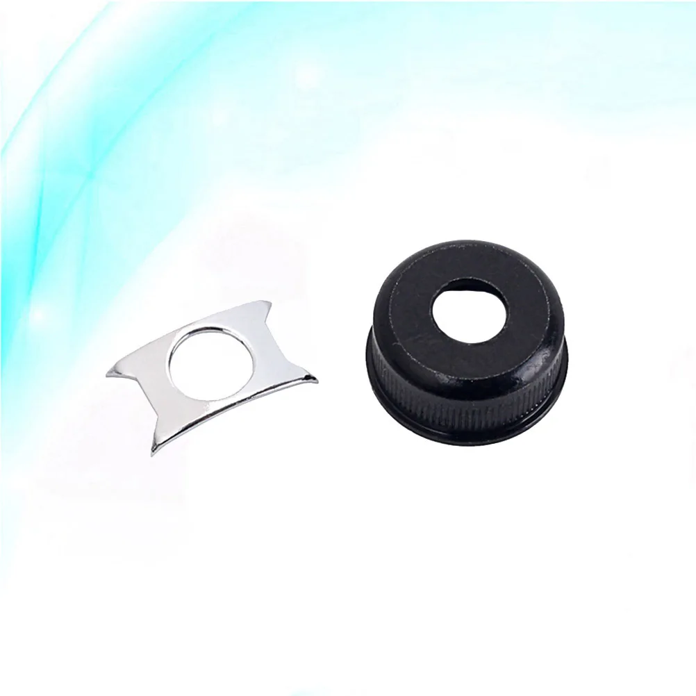 

1 set 1 Set Guitar Plate With Gasket Golden Electric Guitar Bass Output Input Jack Socket Replacement For Damaged Pickup Jack