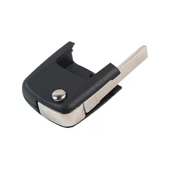 Square Flip Remote Key Head Blank Chip Shell for VOLKSWAGEN VW Jetta Touareg Passat Bora HU66 Blade